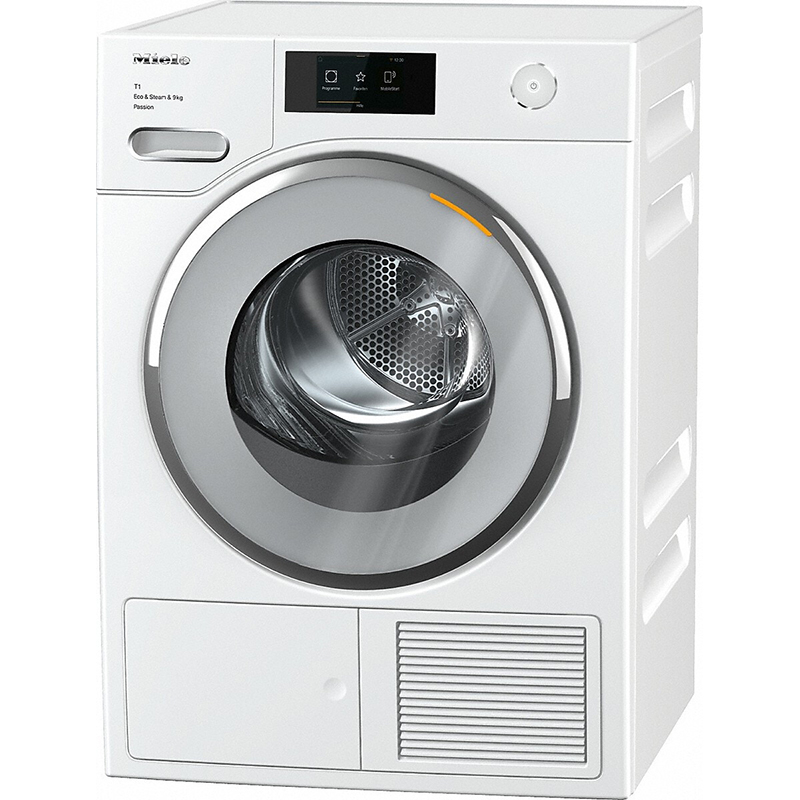 Uscator de rufe MIELE TWV 780 WP Passion, Pompa de caldura, 9 kg, 12 programe, Clasa C, alb