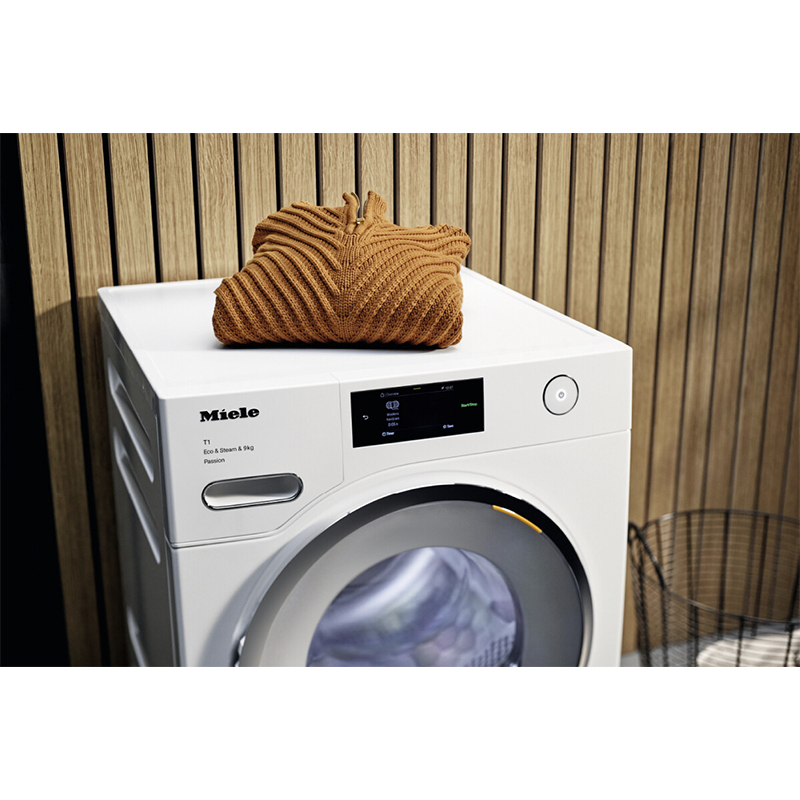 Uscator de rufe MIELE TWV 780 WP Passion, Pompa de caldura, 9 kg, 12 programe, Clasa C, alb