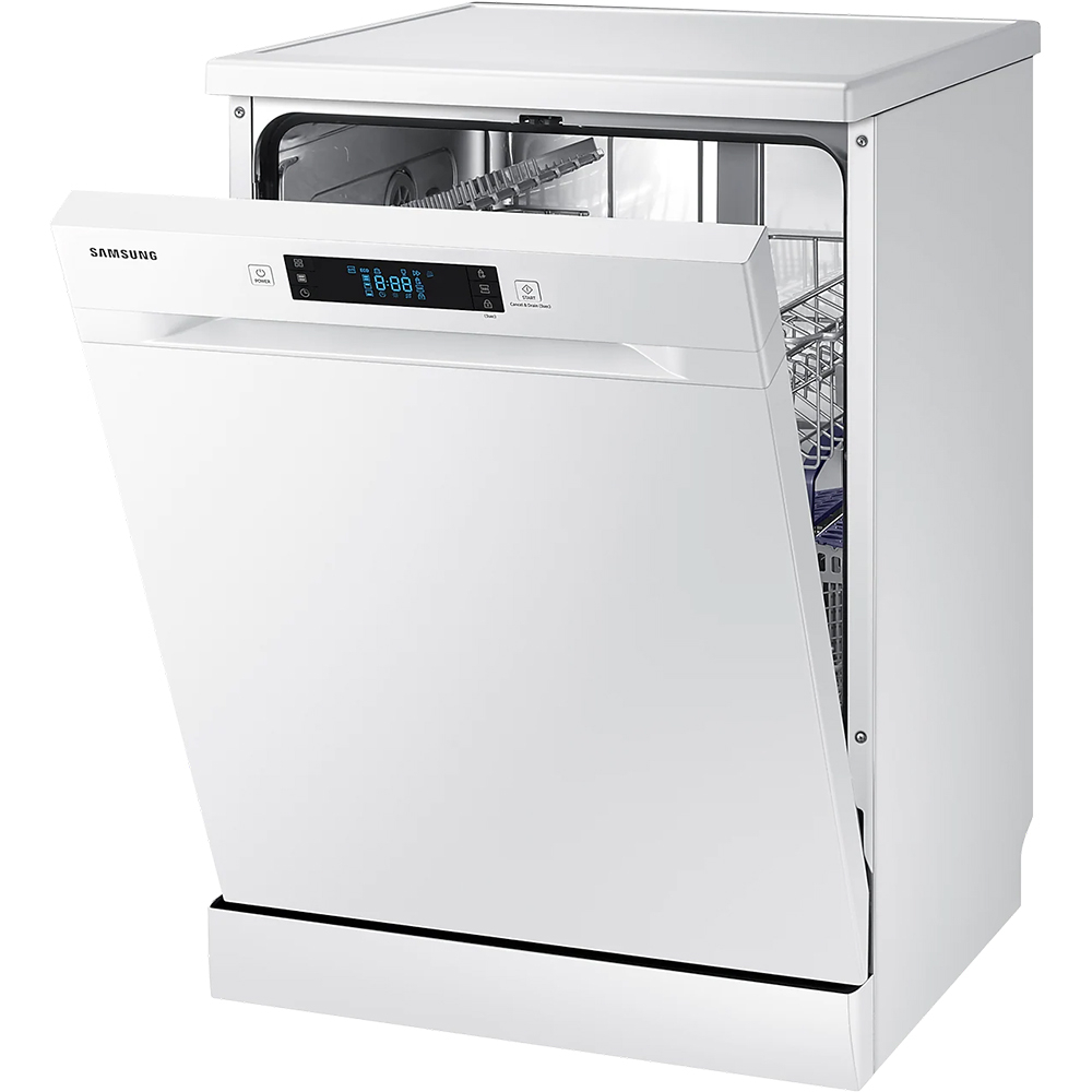 Masina de spalat vase independenta SAMSUNG DW60M6040FW, 13 seturi, 6 programe, 60 cm, Clasa E, alb