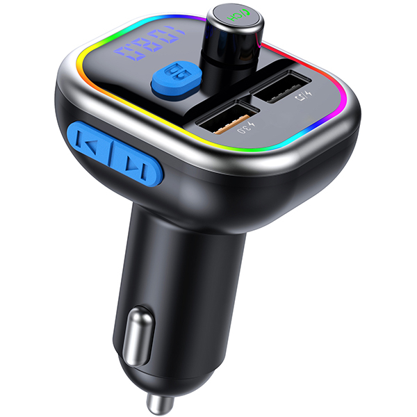 Modulator FM MYRIA MY2407FRF, Bluetooth, USB, negru