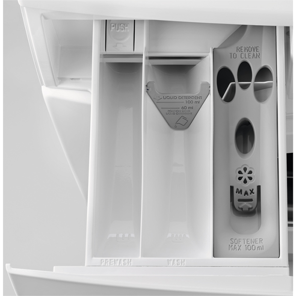 Masina de spalat rufe frontala ELECTROLUX PerfectCare800 EW8F248B, UltraCare, 8 kg, 1400rpm, Clasa B, alb