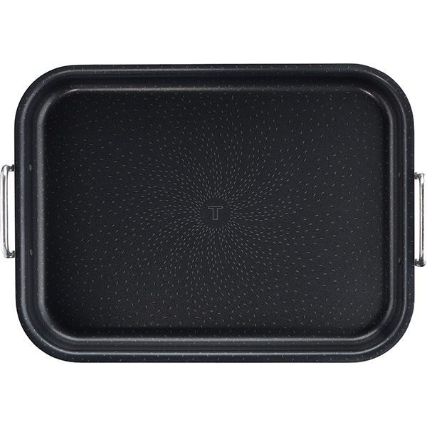 Tava de copt TEFAL Succes J1605902, 37x27cm, aluminiu, negru