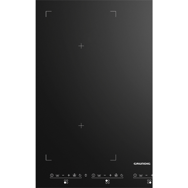 Plita incorporabila GRUNDIG GIEI637470H, Inductie, 4 arzatoare, Touch Control, negru