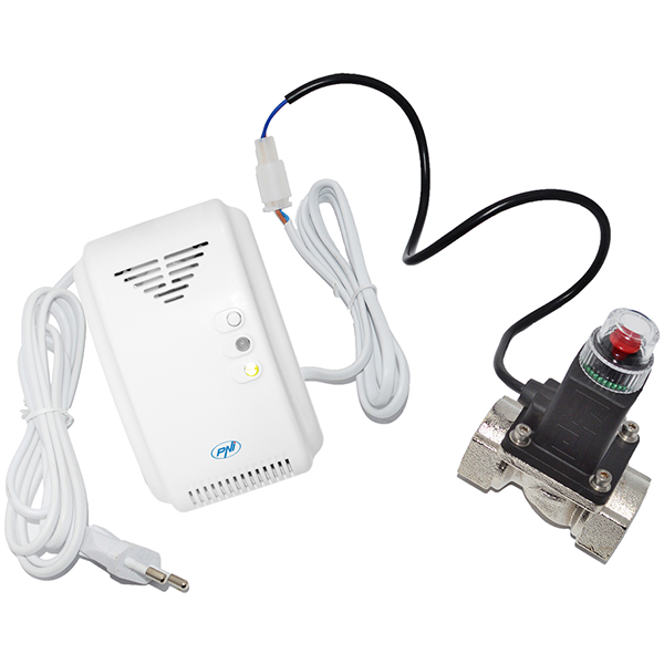 Kit senzor gaz PNI SH200 si electrovalva 3/4 Inch