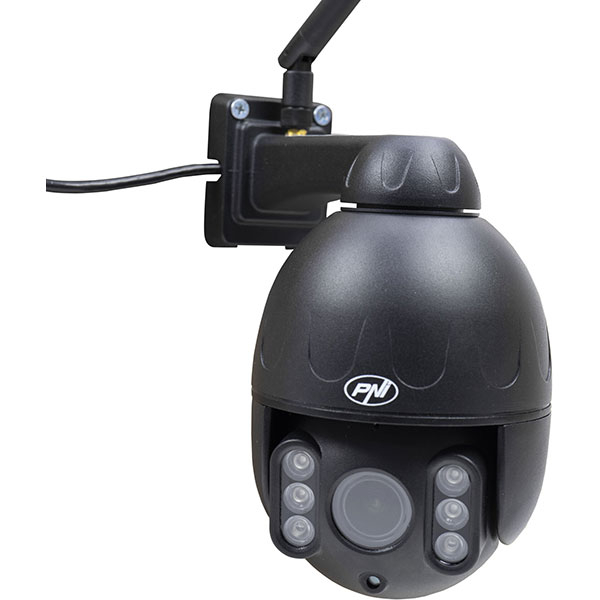 Camera IP Wireless PTZ PNI IP655B, QHD 1920p, IR, Night Vision, Negru