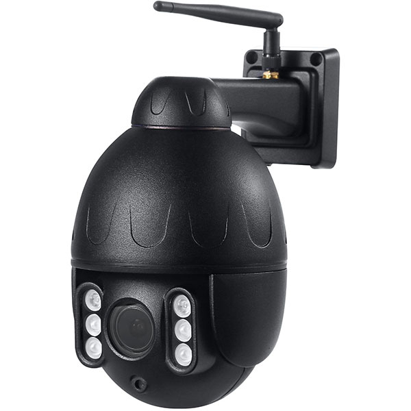 Camera IP Wireless PTZ PNI IP655B, QHD 1920p, IR, Night Vision, Negru