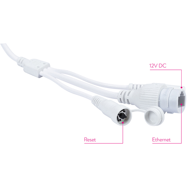 Camera IP Wireless PNI IP52, Full HD 1080p, IR, Night Vision, alb