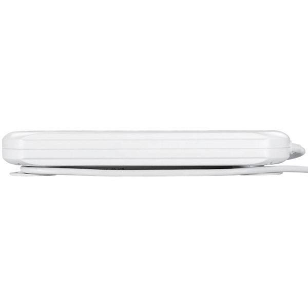 Prelungitor cu protectie HAMA 137233, 10 prize, 2m, alb