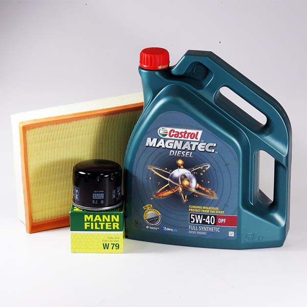 Kit schimb ulei CASTROL LAGUNA II 1.9dci