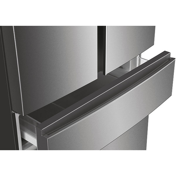 Side By Side HAIER HB26FSSAAA, No Frost, 750 l, H 190 cm, Clasa E, inox