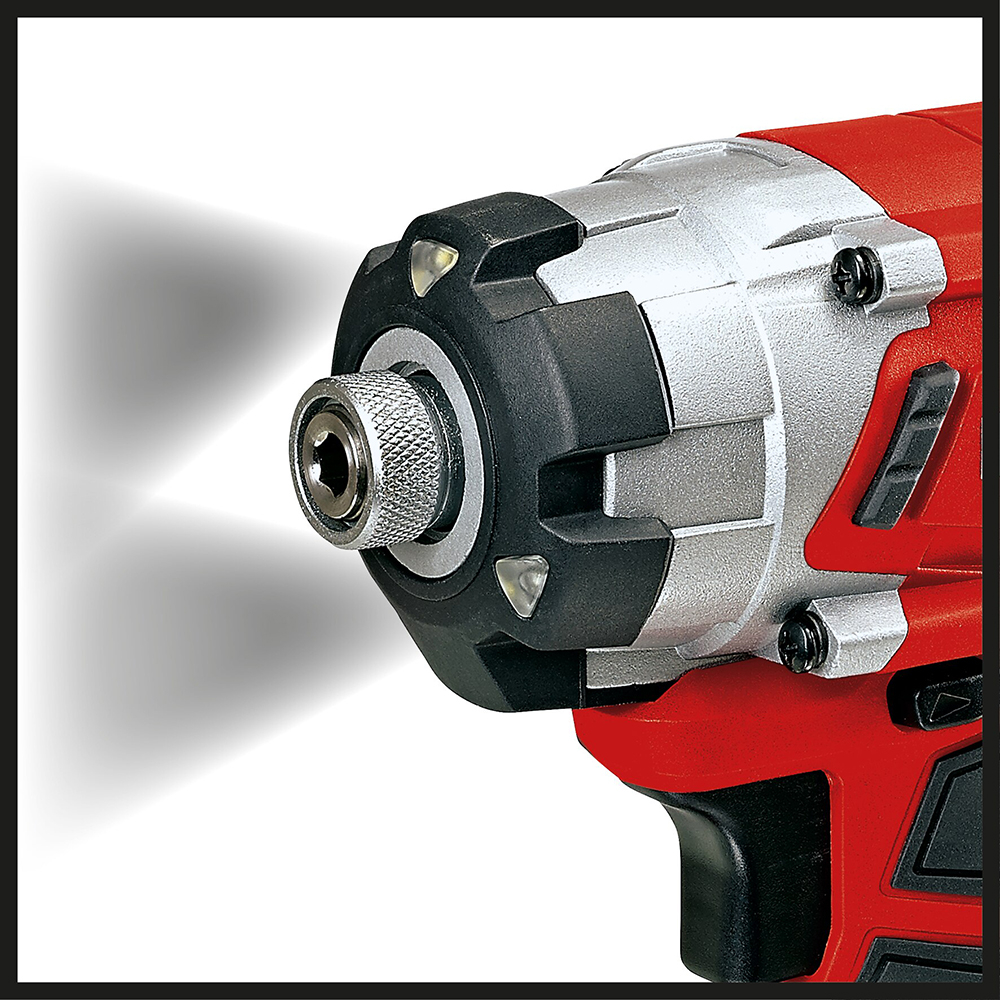 Surubelnita fara acumulator cu impact EINHELL Power-X-Change TE-CI 18/1 Li-Solo, 18 V, 2300 RPM