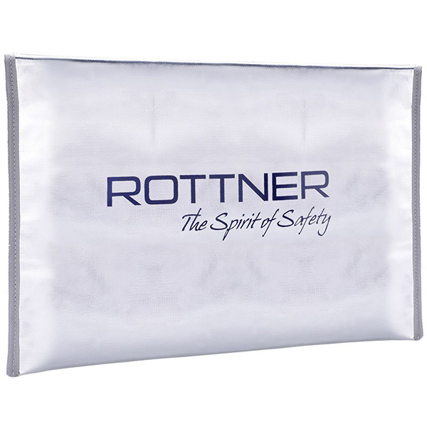 Mapa ignifuga ROTTNER T06217, A3, 470 x 340 x 20 mm, argintiu