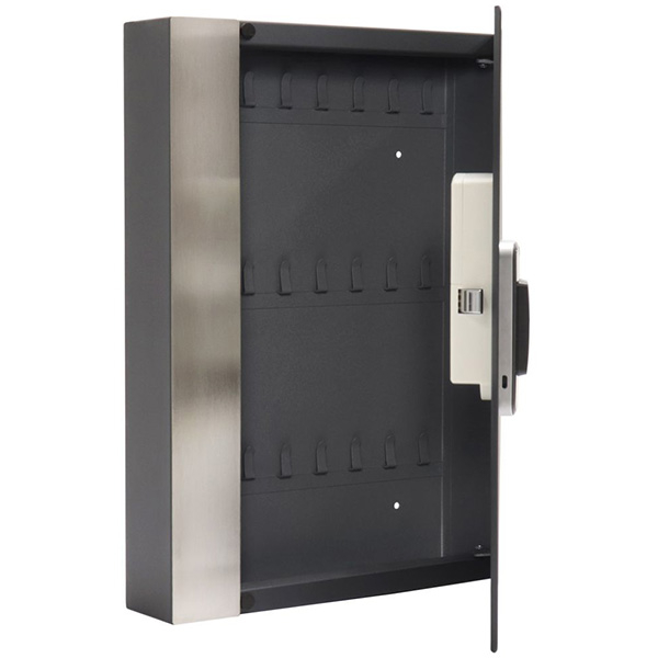 Depozitar chei ROTTNER Key Pro 24, Amprenta digitala, 265 x 385 x 60 mm, antracit