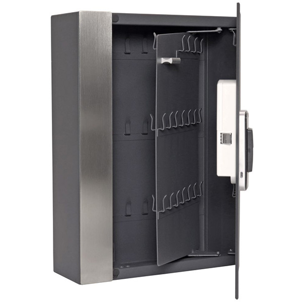 Depozitar chei ROTTNER Key Pro 68, Amprenta digitala, 265 x 385 x 95 mm, antracit