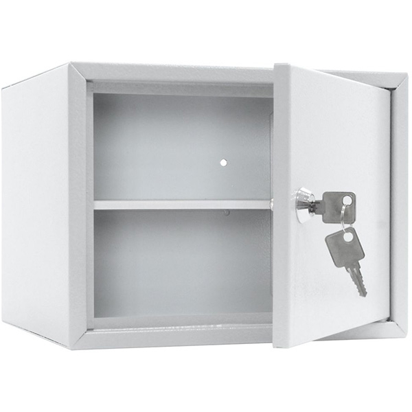 Caseta securitate ROTTNER Home Case 2, Inchidere cheie, 250 x 230 x 190 mm, gri