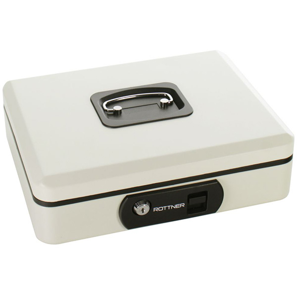Caseta bani ROTTNER Pro Box Two T06409, Inchidere cheie, 300 x 90 x 240mm, alb