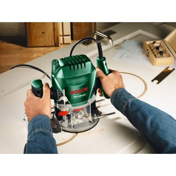 Freza electrica BOSCH POF 1200 AE, 28000rpm, 1200W