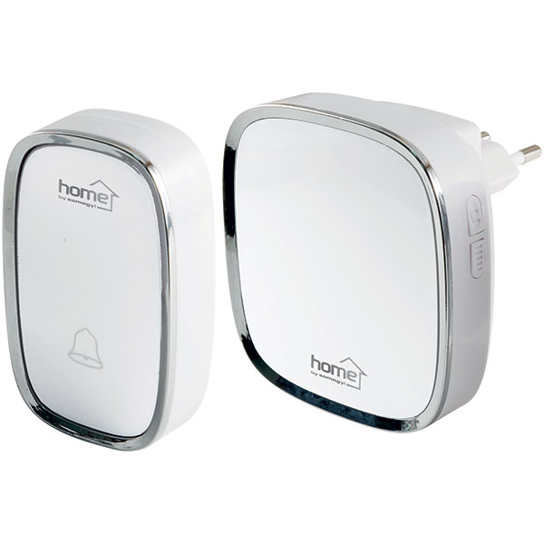 Sonerie wireless HOME DB 2070AC, 200m, alb