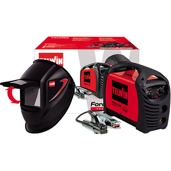 Invertor sudura TELWIN Force 145, MMA, 130A, 3.5kW, electrod 3.2 mm