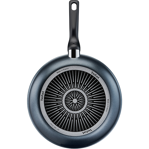 Tigaie TEFAL XL Force C3850653, 28cm, aluminiu, negru
