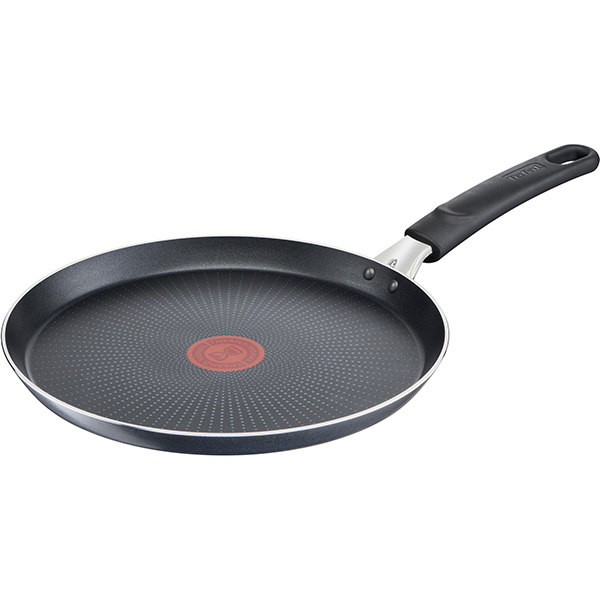 Tigaie pentru clatite TEFAL XL Force C3851053, 25cm, aluminiu, negru