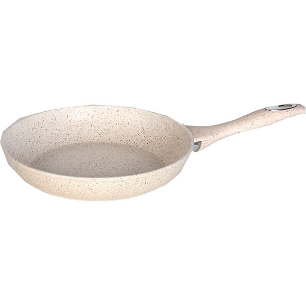 Tigaie marmorata MYRIA MY4409, 26cm, aliaj de aluminiu, crem
