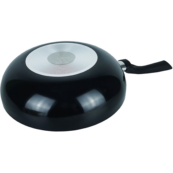 Tigaie Wok non-stick MYRIA MY4419, 28cm, aliaj aluminiu, negru