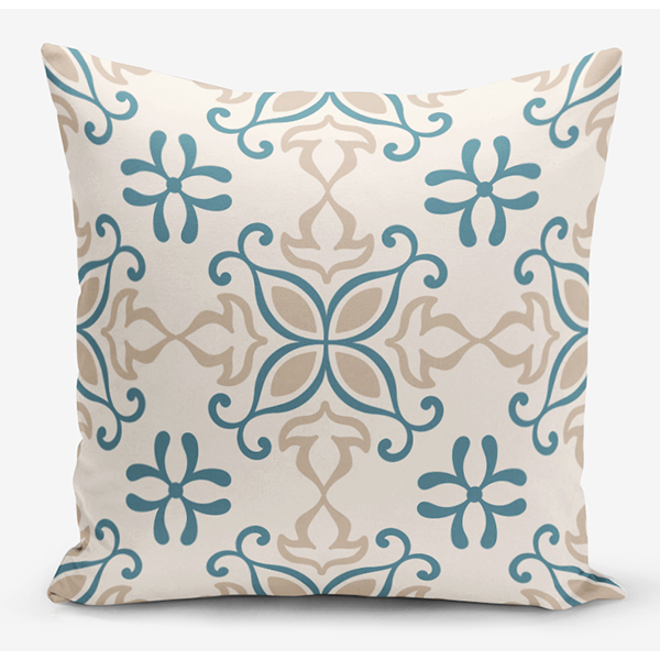Fata perna decorativa Ethnic Moroccan, 30% bumbac +70% poliester, 45 x 45 cm, multicolor