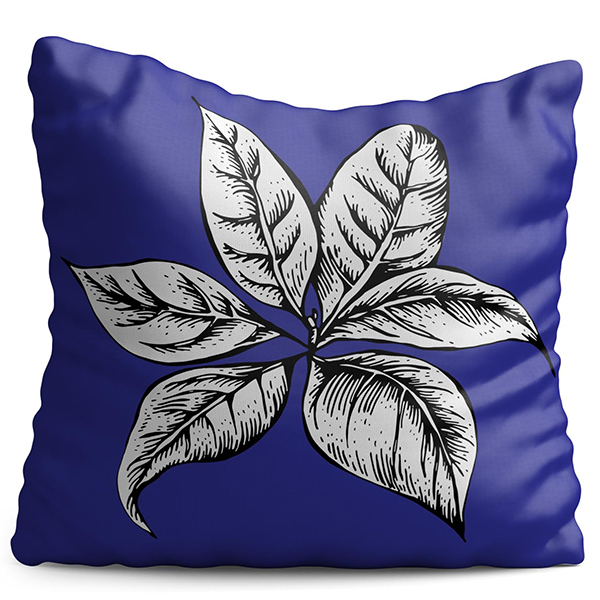 Perna decorativa Leafs, 40 x 40 cm, multicolor