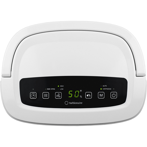 Dezumidificator aer TURBIONAIRE Smart 12 Eco, 12l/zi, 200W, Timer, alb