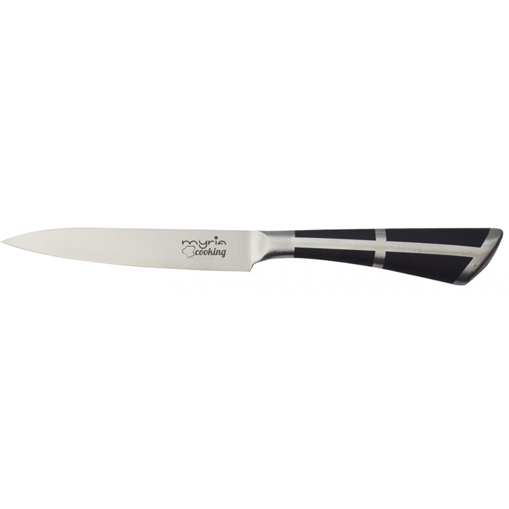 Set cutite MYRIA MC4024, 9 piese, otel, 7.6 - 20.3cm, negru