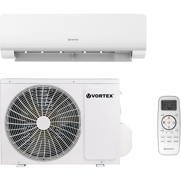 Aer conditionat VORTEX VAIH1222FV, 12000 BTU, A++/A+, Functie Incalzire, Inverter, Wi-Fi , kit instalare inclus, alb