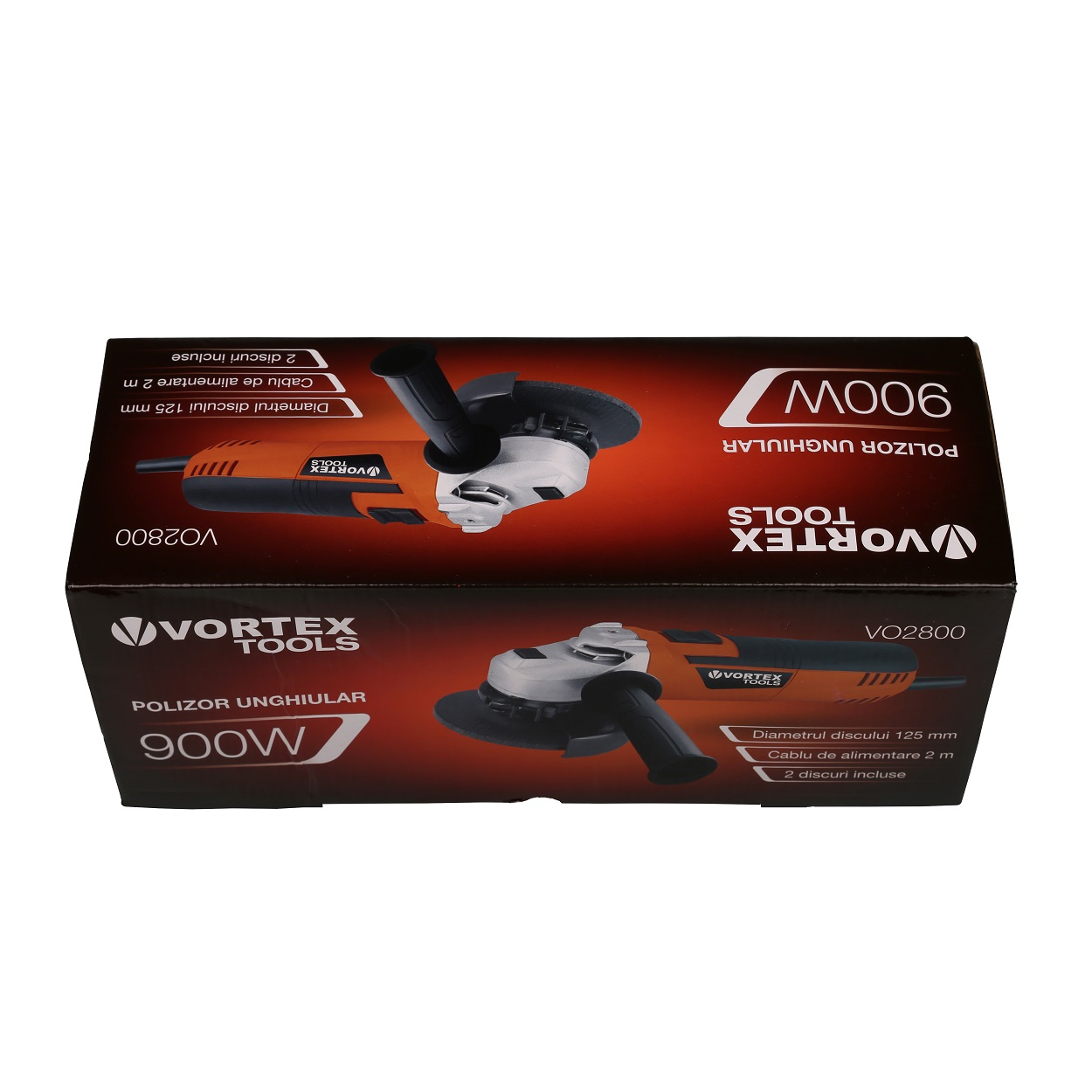 Polizor unghiular (flex) VORTEX TOOLS VO2800, 900W, 12000RPM, 125mm