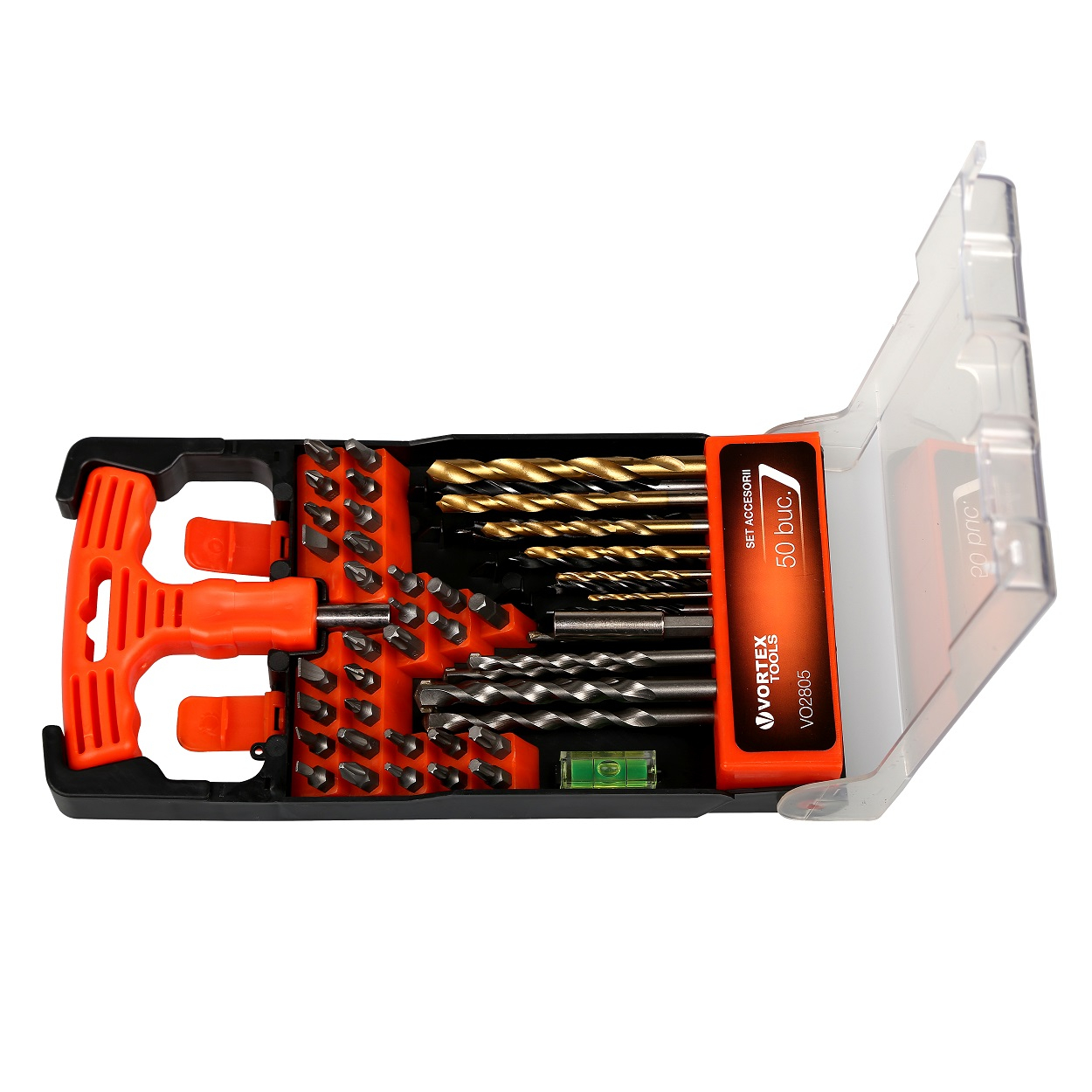 Set burghie VORTEX TOOLS VO2805, 50 biti