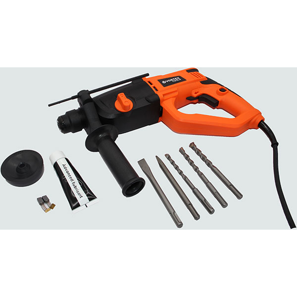 Ciocan rotopercutor VORTEX TOOLS VO2810, 1050W, 2.8J, 1050RPM, mandrina 26mm SDS-Plus, percutie