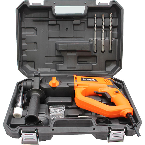 Ciocan rotopercutor VORTEX TOOLS VO2810, 1050W, 2.8J, 1050RPM, mandrina 26mm SDS-Plus, percutie