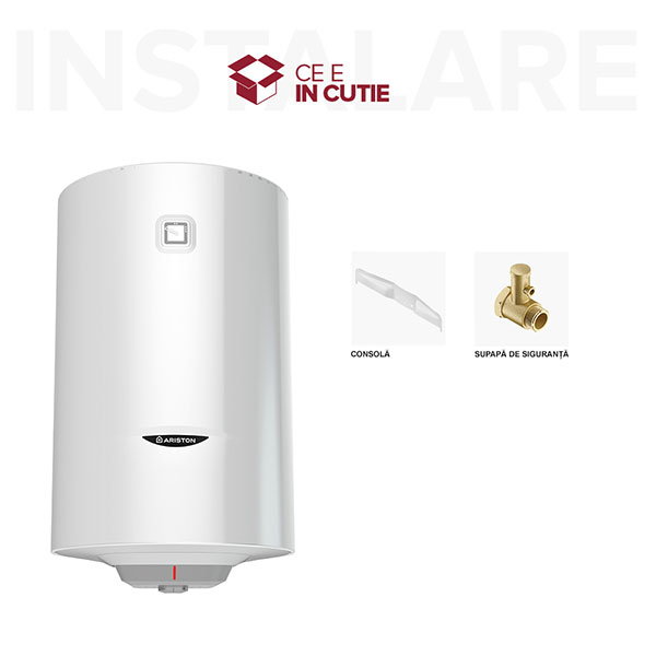 Boiler electric ARISTON Pro 1 R VTD, 100l, 1800W, alb