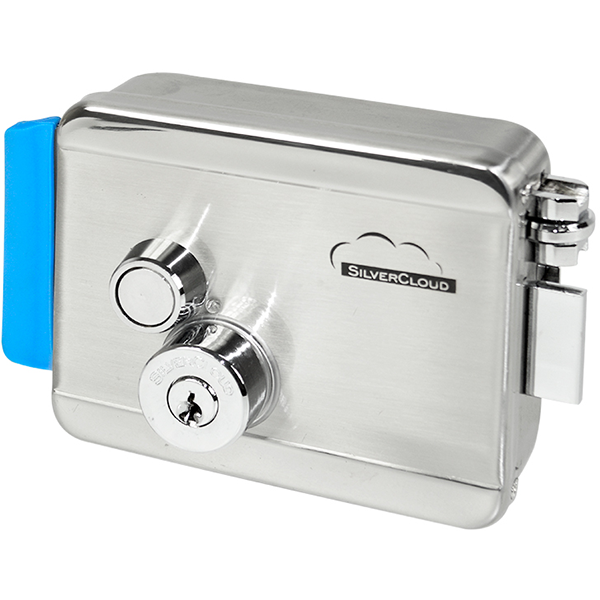 Yala electromagnetica SILVERCLOUD YE910 cu butuc dublu, deschidere stanga/dreapta, Fail Secure NO, inox