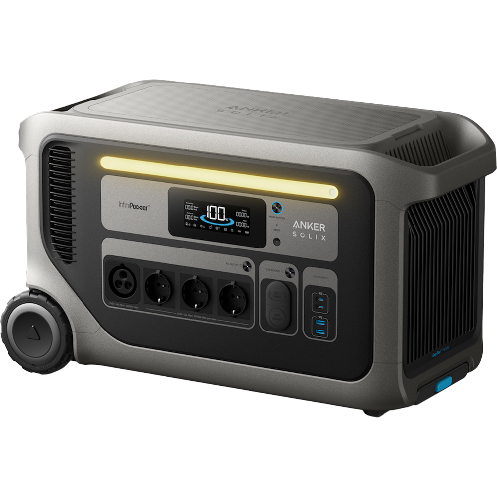 Statie de incarcare ANKER Solix F3000, 3072Wh, 3600W, negru