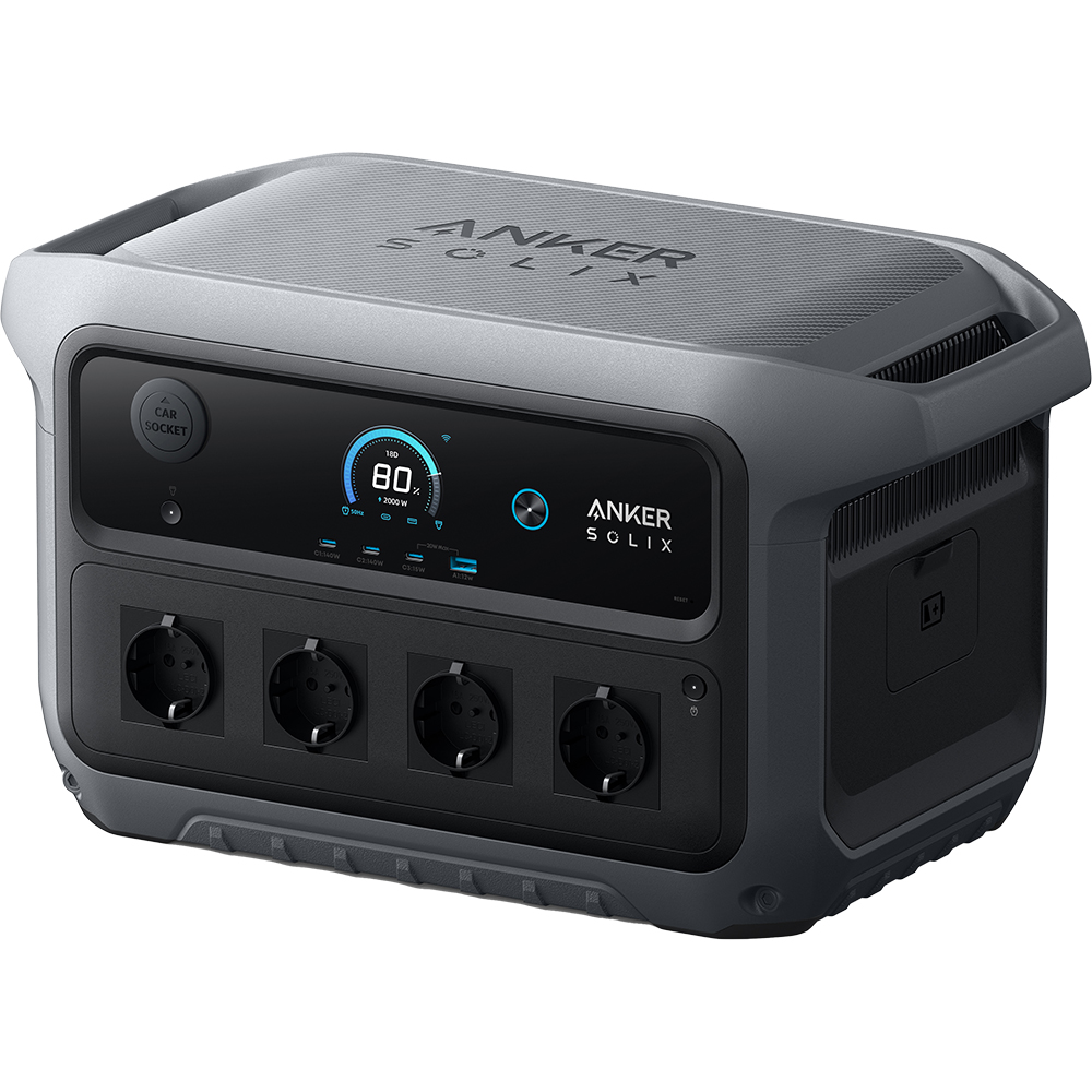 Statie de incarcare ANKER C2000 Gen 2, 2048Wh, 2400W, negru