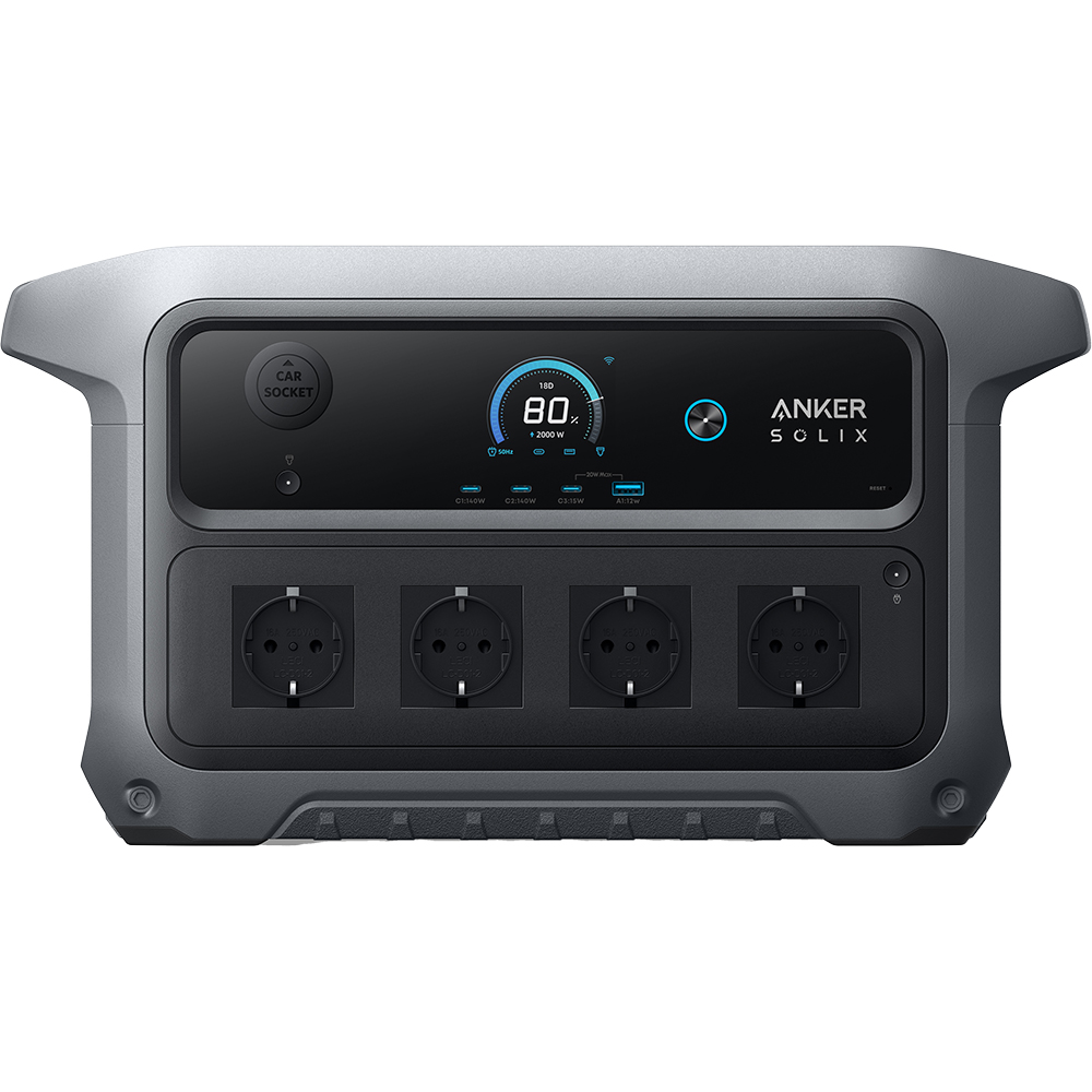Statie de incarcare ANKER C2000 Gen 2, 2048Wh, 2400W, negru