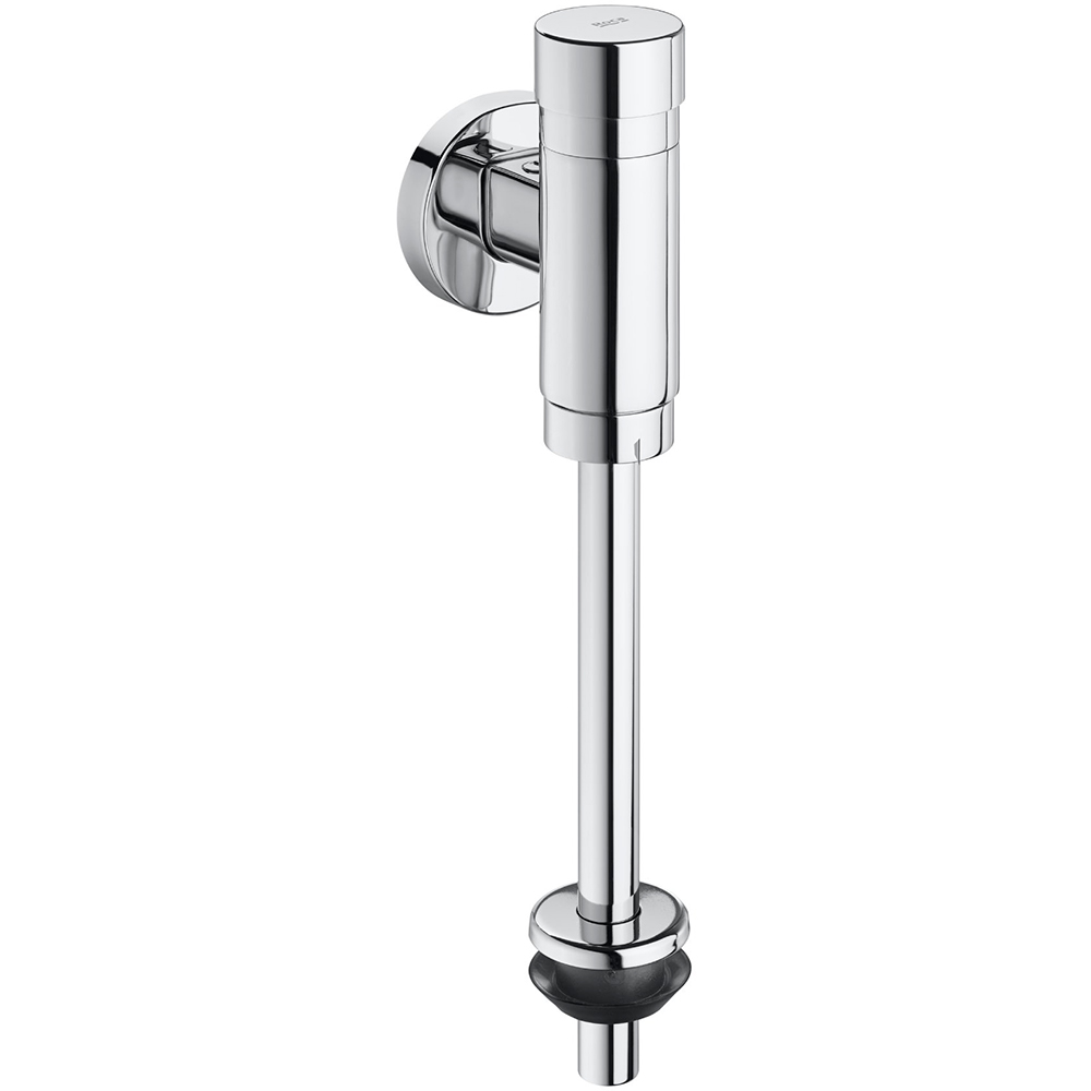 Baterie pisoar ROCA Aqualine Confort A5A9177C00, temporizator, alama sanitara, crom