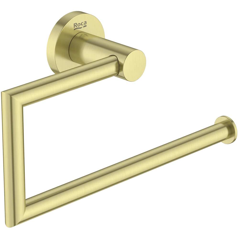 Suport prosoape tip inel ROCA Hotels A817579VA0, metal, auriu periat
