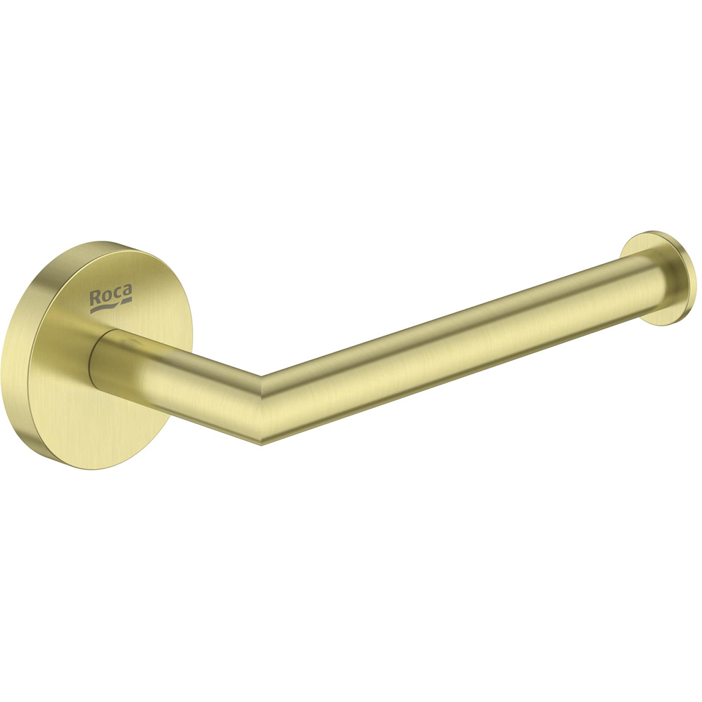 Suport hartie igienica ROCA Hotels A817582VA0, metal, auriu periat