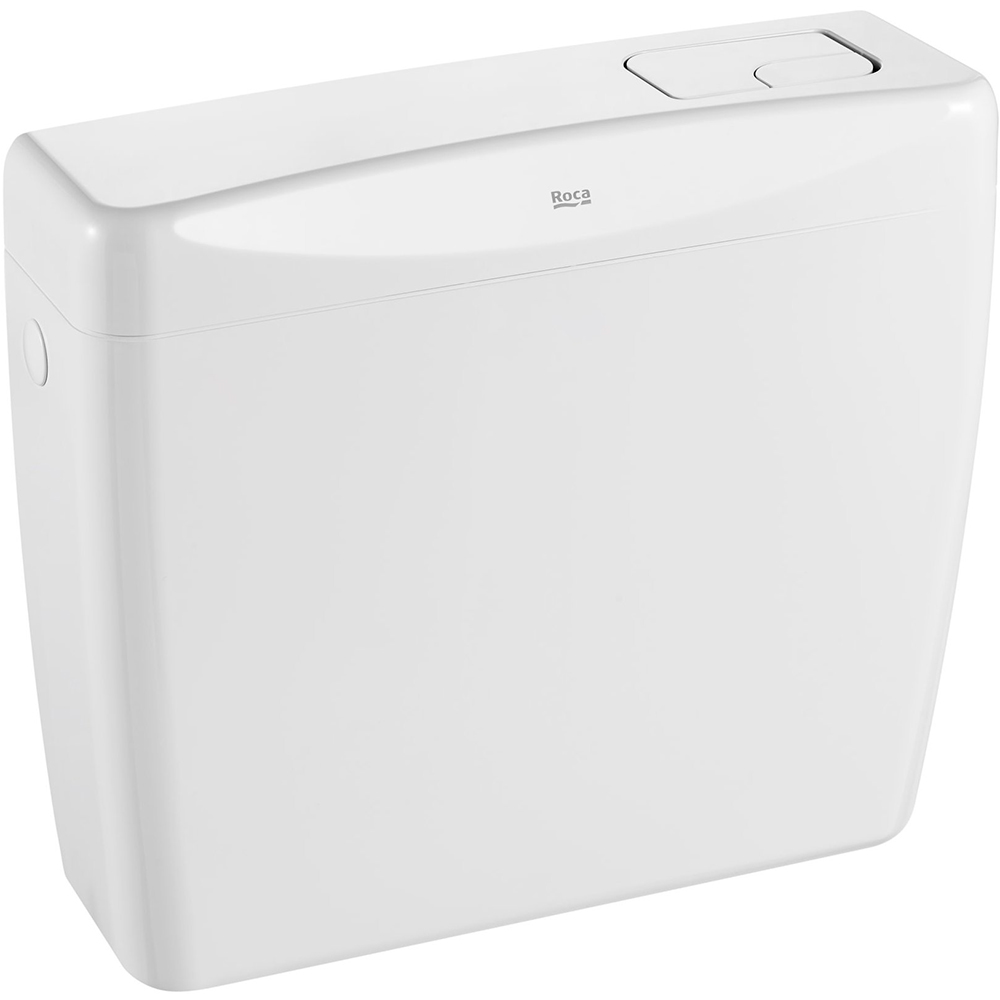 Rezervor WC suspendat ROCA A890200000, plastic, 44.2 x 12.7 x 39 cm, 3-6 l, alb