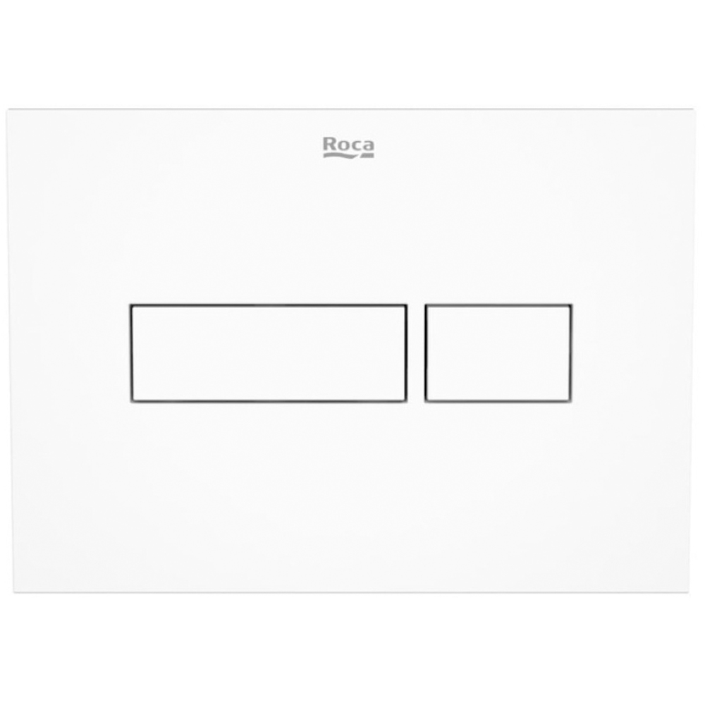 Clapeta actionare ROCA Duplo Nova PL NV1 A890220200, dubla actionare, alb lucios
