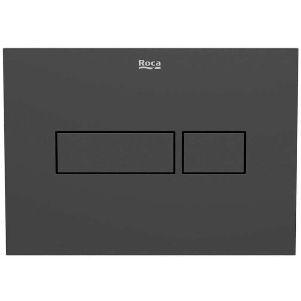 Clapeta actionare ROCA Duplo Nova PL NV1 A890220206, dubla actionare, negru mat