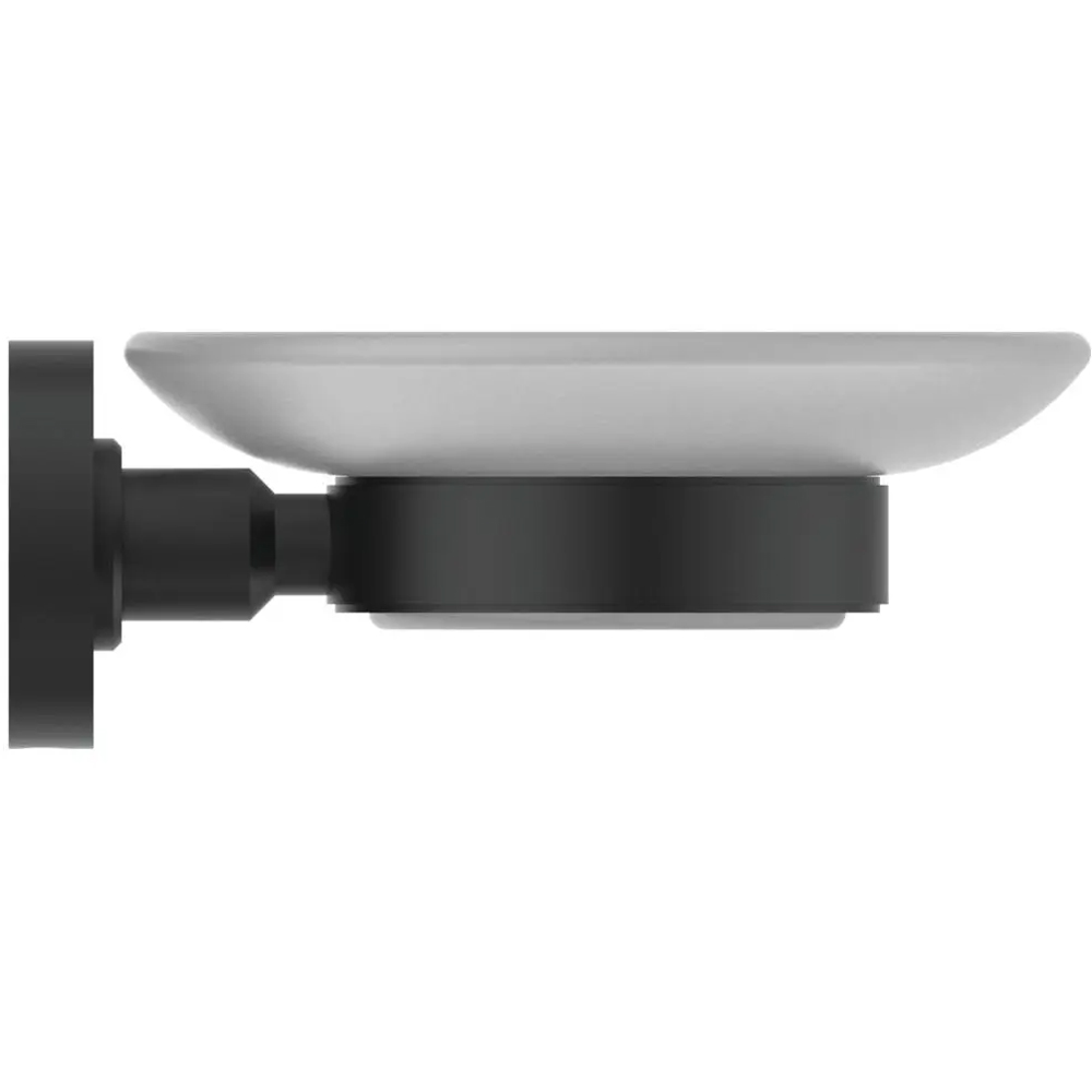 Savoniera cu suport IDEAL STANDARD IOM A9122XG, negru mat