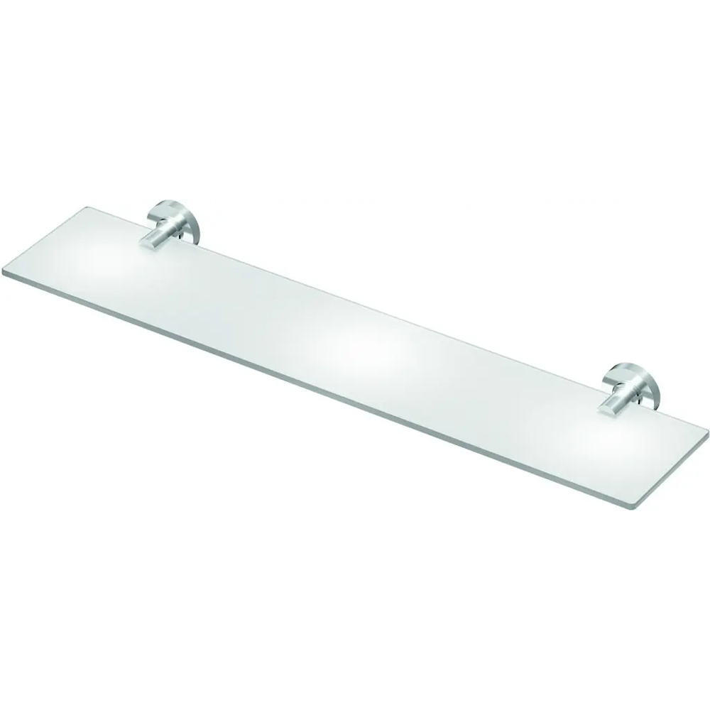 Etajera baie IDEAL STANDARD IOM A9124AA, sticla, 52 cm, crom
