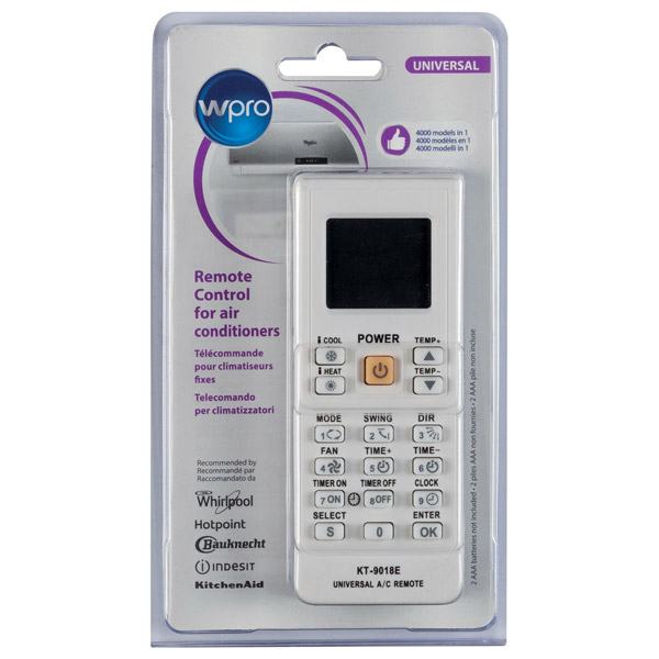Telecomanda universala pentru aer conditionat WPRO 08628